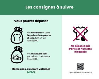 description des consignes textiles